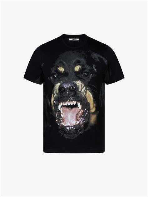 givenchy rottweiler t shirt blue|givenchy rottweiler t shirt women.